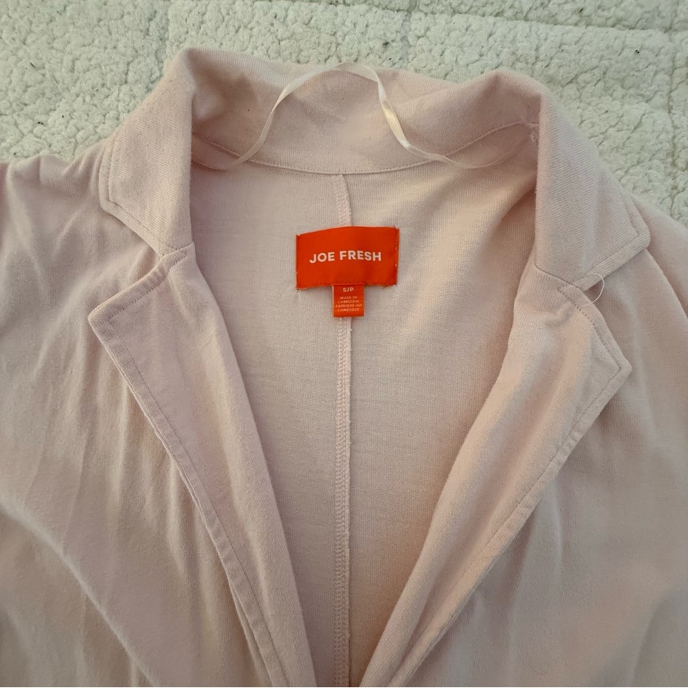 Joe Fresh Blush Pink Women's Blazer - Picture 3 of 10